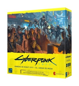 Juego De Mesa Cyberpunk 2077: Bandas De Night City Edad Recomendada 14 Años