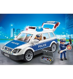 Playmobil Policia Coche De Policia Con Luces Y Sonido