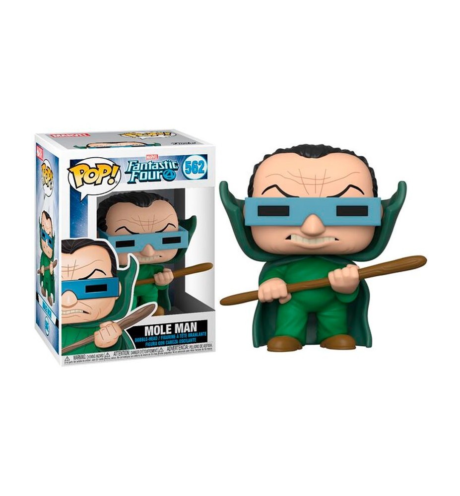 Funko Pop Marvel Los Cuatro Fantasticos Hombre Topo 44990