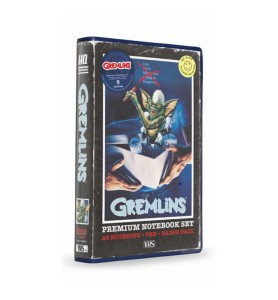 Set Papeleria Vhs Sd Toys Gremlins Libreta Chapas Y Boligrafo