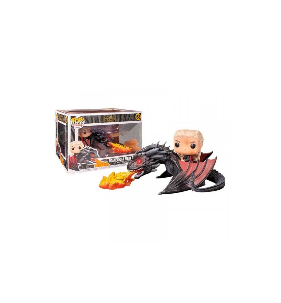 Funko Pop Juego De Tronos Daenerys Montando A Drogon Furioso 45338