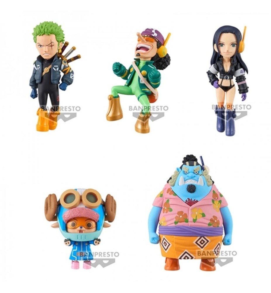 Figura Banpresto One Piece World Collectable Egg Head 2 1 De 7cm Unidad Aleatoria