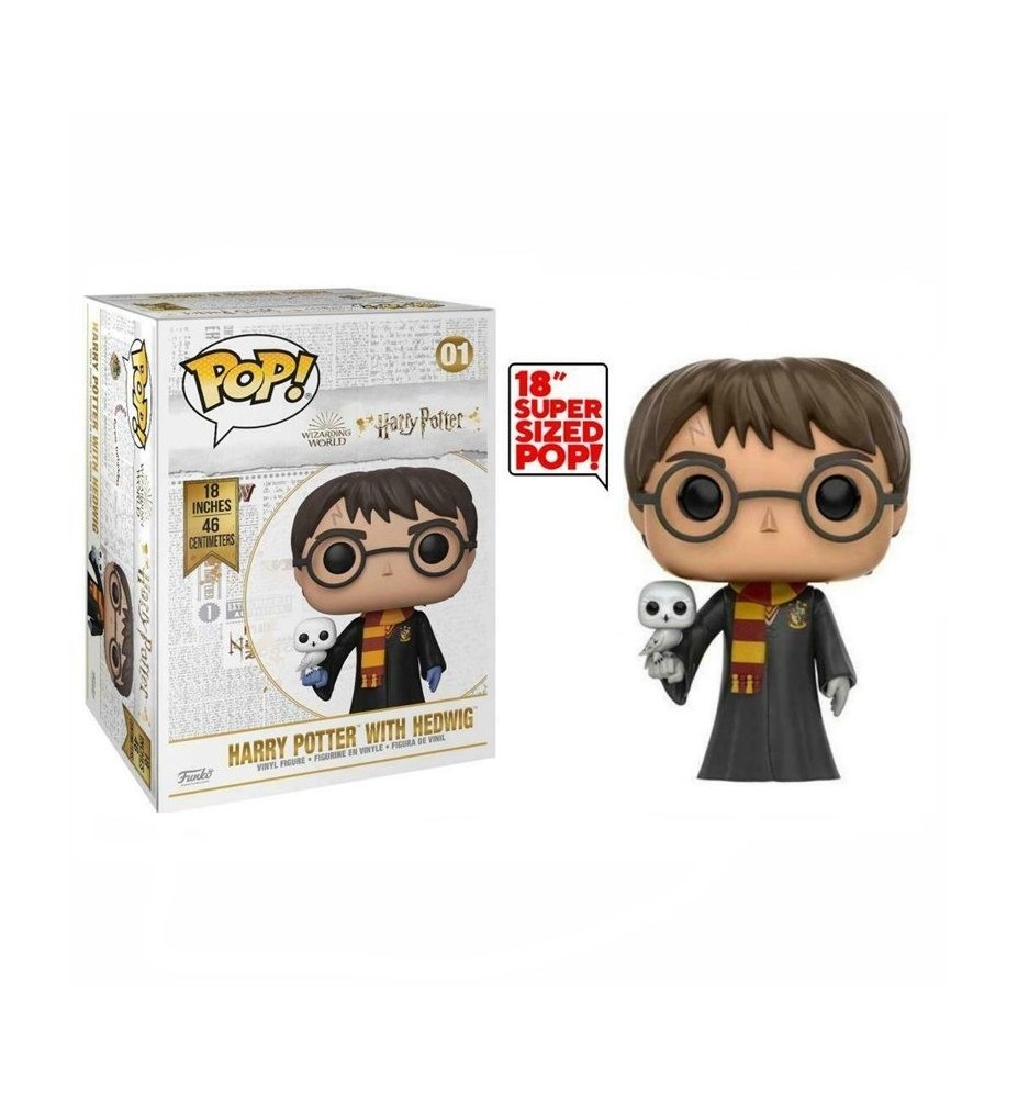 Funko Pop Harry Potter Harry Potter Con Hedwig 18" 48054 45 Cm