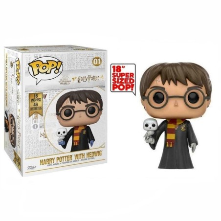 Funko Pop Harry Potter Harry Potter Con Hedwig 18" 48054 45 Cm