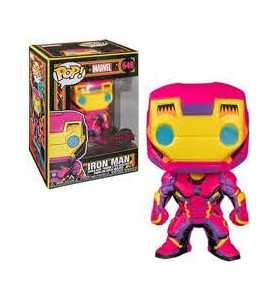 Funko Pop Marvel Black Light Ironman Multicolor 48846