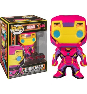 Funko Pop Marvel Black Light Ironman Multicolor 48846