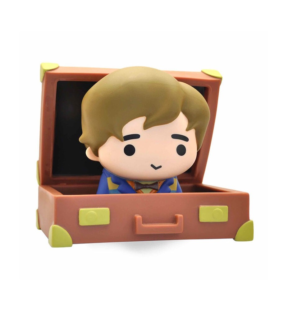 Figura Hucha Plastoy Animales Fantasticos Y Donde Encontrarlos Newt Scamander En Maleta Chibi