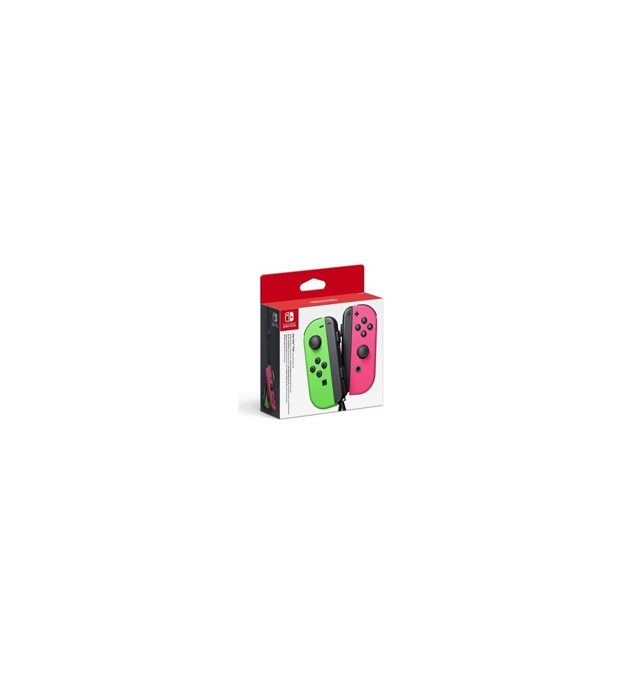 Accesorio Nintendo Switch -  Mando Joy - Con Verde -  Rosa