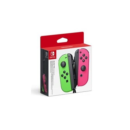 Accesorio Nintendo Switch -  Mando Joy - Con Verde -  Rosa