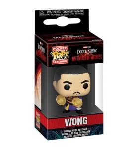 Funko Pop Keychain Llavero Doctor Strange Multiverso De La Locura Wong 60912