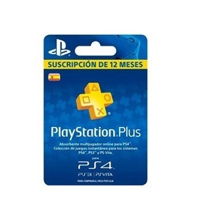 Tarjeta Sony Playstation Plus Card 365 Dias PS4 - Ps3 - Psvita