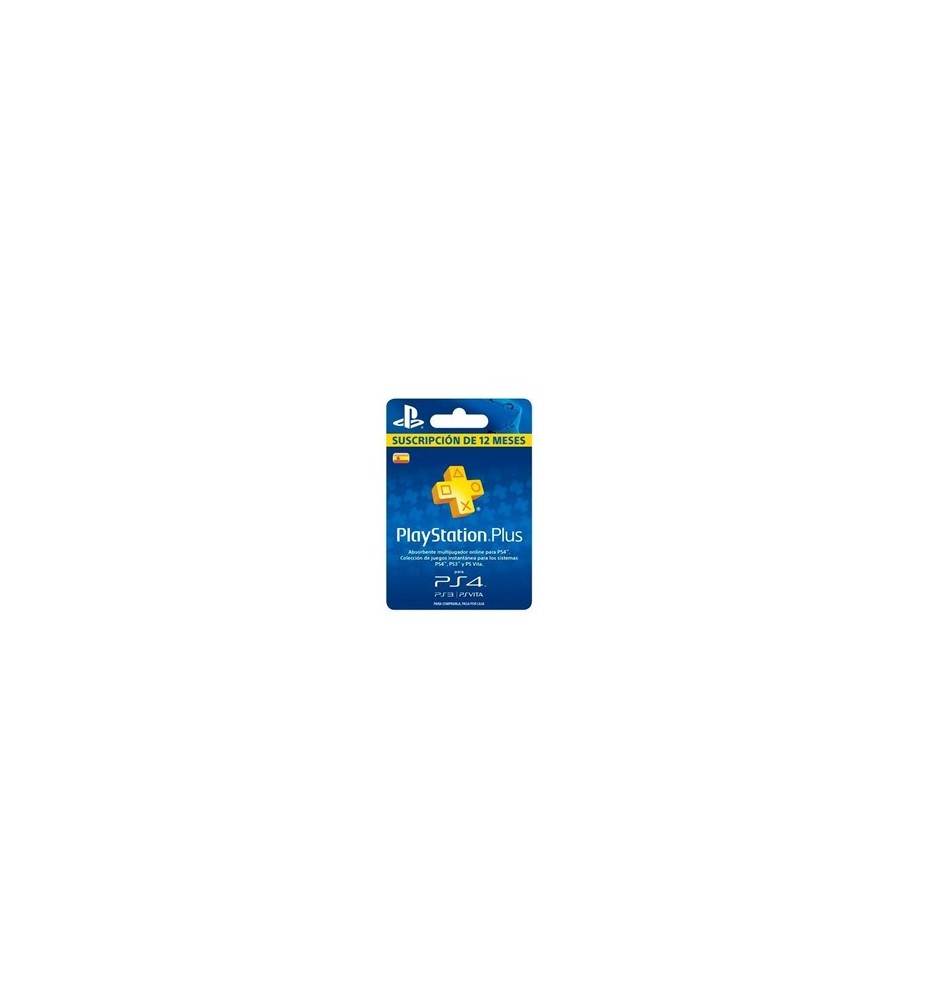 Tarjeta Sony Playstation Plus Card 365 Dias PS4 - Ps3 - Psvita