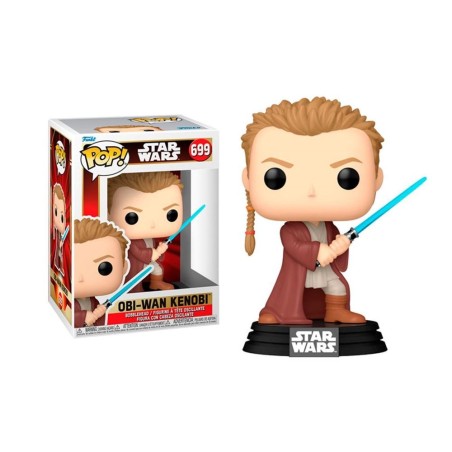 Funko Pop Star Wars The Phantom Menace Obi Wan Joven 76018