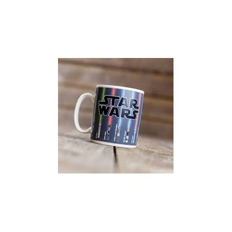 Taza Térmica Star Wars Espadas Láser