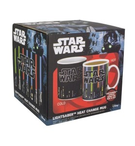 Taza Térmica Star Wars Espadas Láser