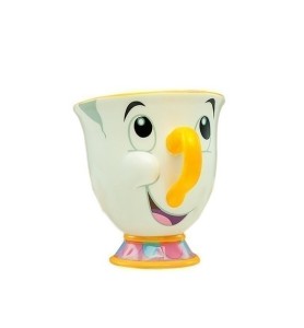 Taza 3d Paladone Disney Chip La Bella Y La Bestia