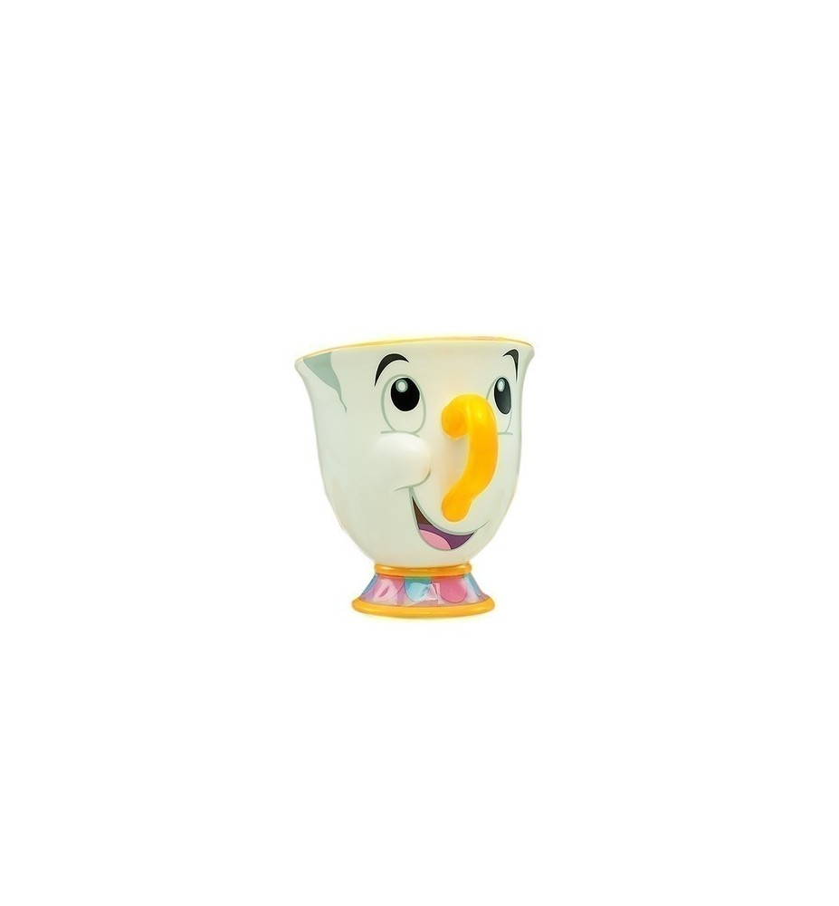 Taza 3d Paladone Disney Chip La Bella Y La Bestia