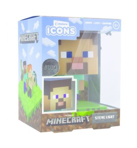 Lámpara Paladone Icon Minecraft Steve