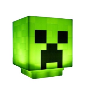 Lámpara Paladone Minecraft Creeper Verde