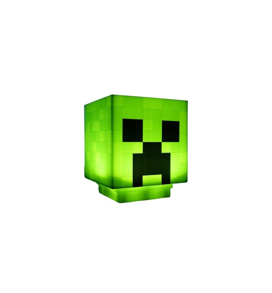 Lámpara Paladone Minecraft Creeper Verde