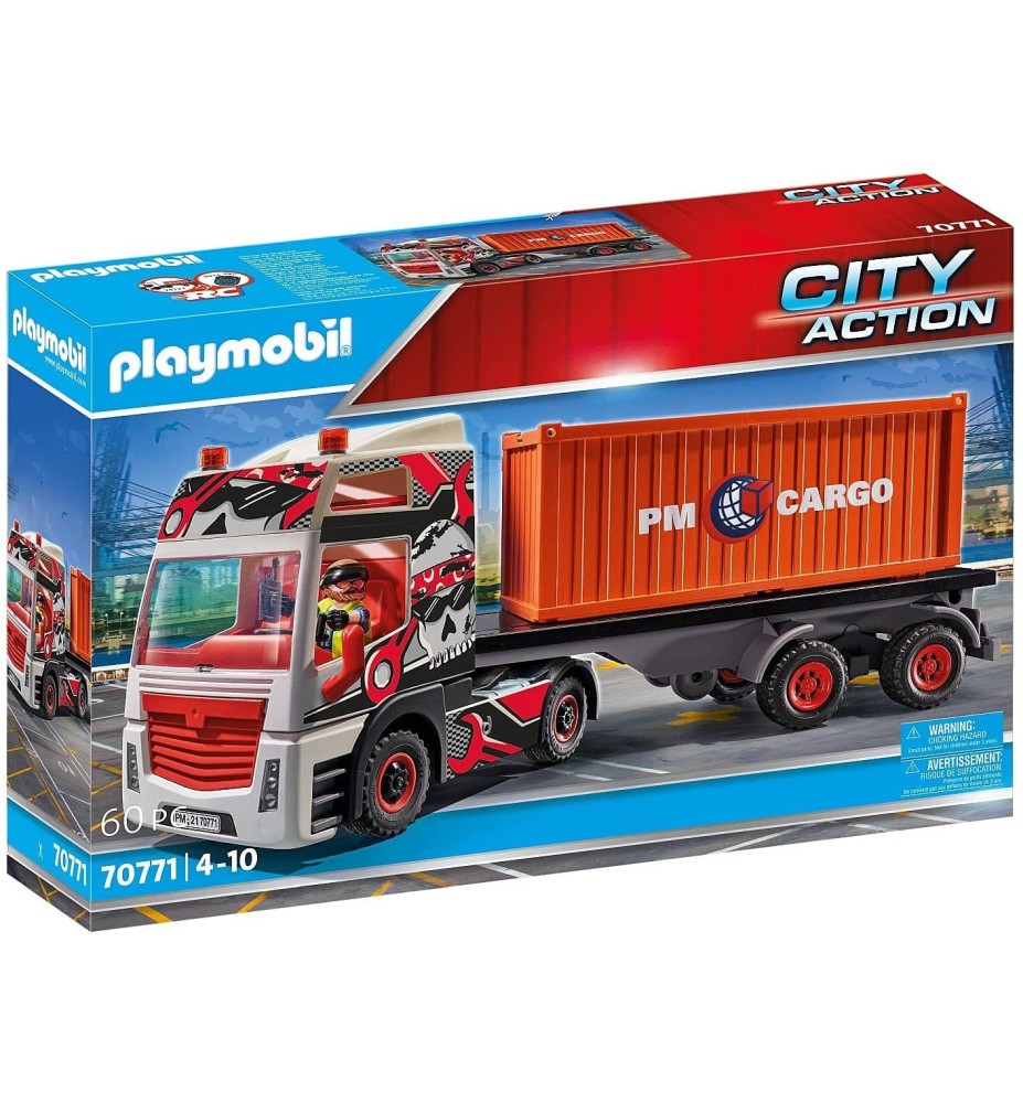 Playmobil Camion Con Remolque