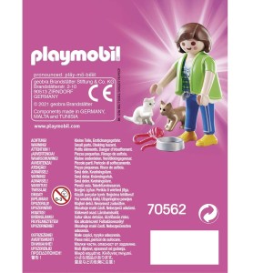 Playmobil Mujer Con Gatitos