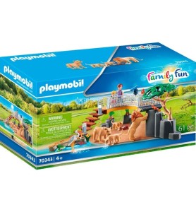 Playmobil Diversion En Familia Recinto Exterior De Leones