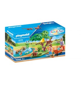 Playmobil Diversion En Familia Recinto Exterior De Pandas Rojos