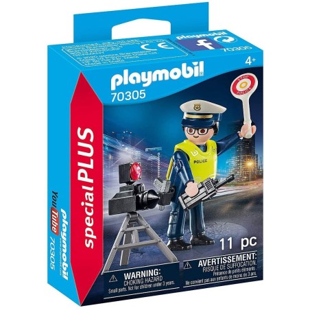 Playmobil Policia Con Radar