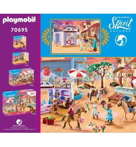 Playmobil Spirit Indomable Miradero Tienda Hipica