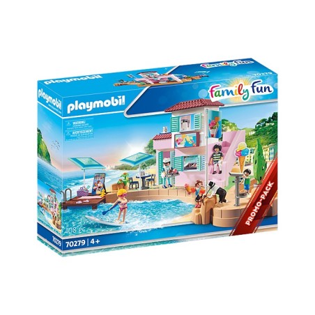 Playmobil Diversion En Familia Heladeria En El Puerto