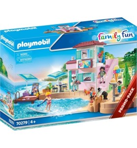 Playmobil Diversion En Familia Heladeria En El Puerto