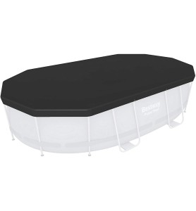 Bestway 58425 -  Cubierta Invierno Para Piscina Desmontable 427x250 Cm Ovalada