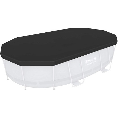 Bestway 58425 -  Cubierta Invierno Para Piscina Desmontable 427x250 Cm Ovalada