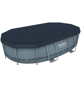 Bestway 58425 -  Cubierta Invierno Para Piscina Desmontable 427x250 Cm Ovalada