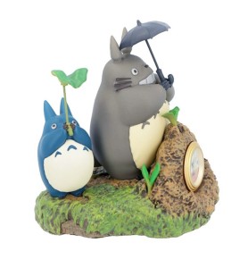 Figura Reloj De Mesa Studio Ghibli Mi Vecino Totoro Baile Dondoko 10 Cm