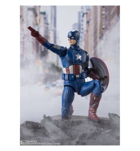 Figura Tamashi Nations Marvel Avengers Capitan America Edition Assemble 15 Cm Sh Figuarts