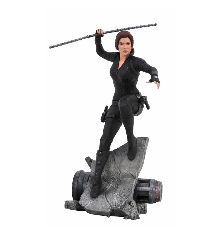 Figura Diamond Collection Marvel Avengers Black Widow Resina 30 Cm Premier Collection