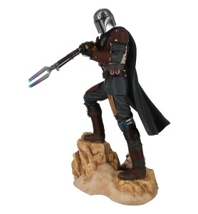 Figura Diamond Collection Star Wars The Mandalorian El Mandaloriano Resina 1 - 7 Escala Premier Collection Limitada 3000 Unidade