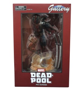 Figura Diamond Collection Gallery Marvel Deadpool Base Efecto Pvc