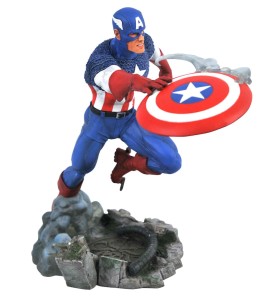 Figura Diamond Collection Marvel Avengers Vs. Capitan America Figura 25 Cm Diorama Pvc Marvel Comic Gallery