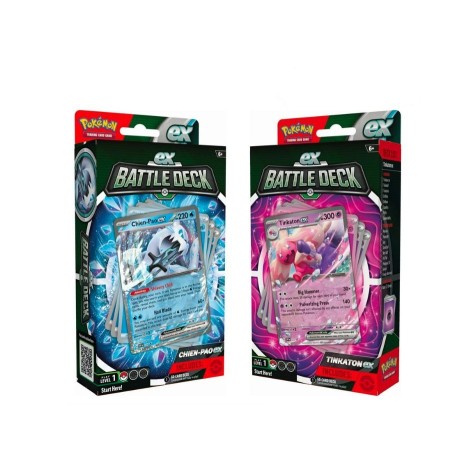 Juego De Cartas Pokémon Tcg Ex Battle Deck Español 1 Unidad Aleatoria