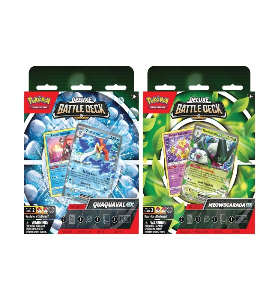 Juego De Cartas Pokémon Tcg Mid Battle Deck 2023 Español 1 Unidad Aleatoria