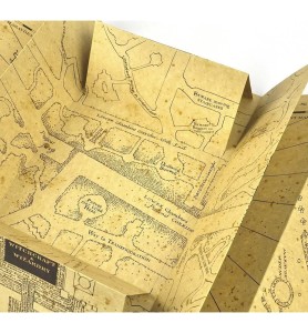 Replica The Noble Collection Harry Potter Mapa Del Merodeador