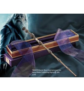 Replica The Noble Collection Harry Potter Varita De Albus Dumbledore En Caja De Olivander