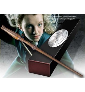 Replica The Noble Collection Harry Potter Varita De Luna Lovegood Caja Decorada & Placa Identificativa