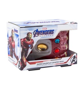 Taza 3d Xl Paladone Marvel Los Vengadores Guantelete Del Infinito Con Gemas