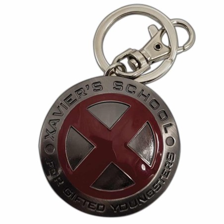 Llavero Semic Studios Marvel Logo X - Men Metalico