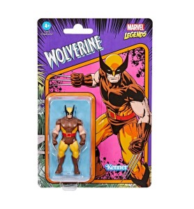 Figura Hasbro Wolverine  9.5 Cm Marvel Legends Retro