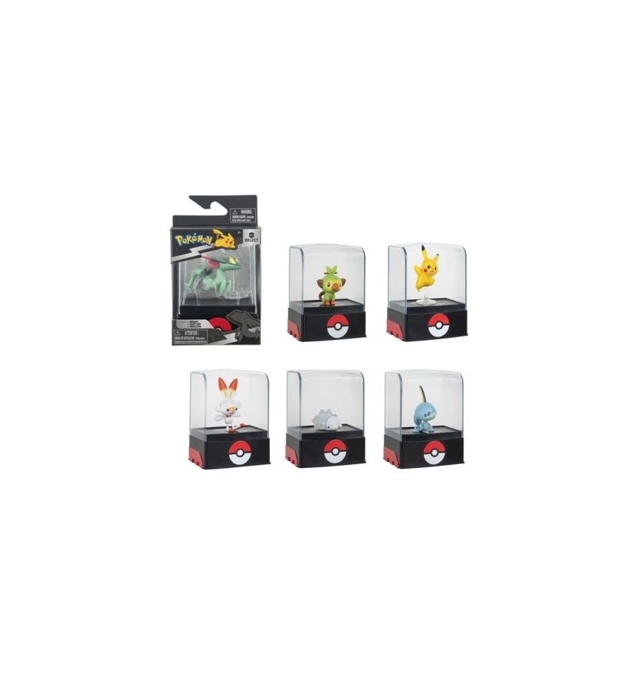 Figura Pokémon Con Vitrina